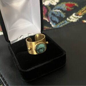 Beautiful Boho Turquoise Ring size 6